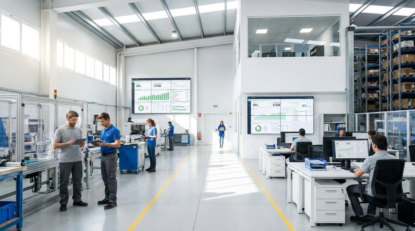 Cómo una PYME industrial del Baix Llobregat puede reducir errores de stock y facturación con Odoo